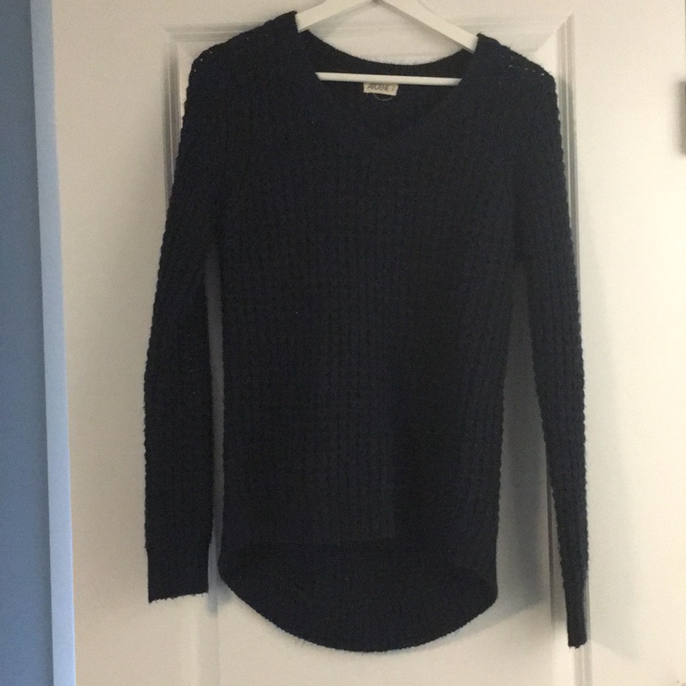 Navy sweater